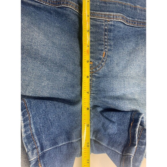 Levi Strauss Signature Gold Girl's Size M Shortall Blue Jean Denim - Picture 7 of 10